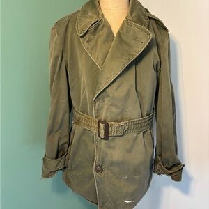 Vintage 1950’s Men’s Military Field Coat